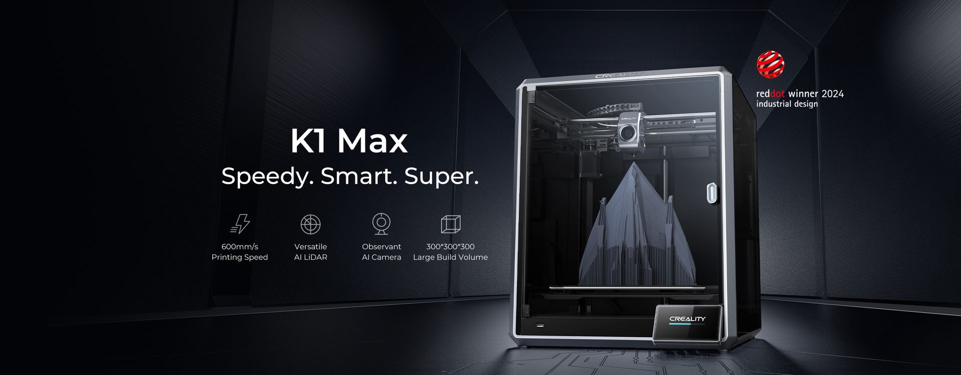High Speed Craelity Printer K1 MAX HIGH SPEED
