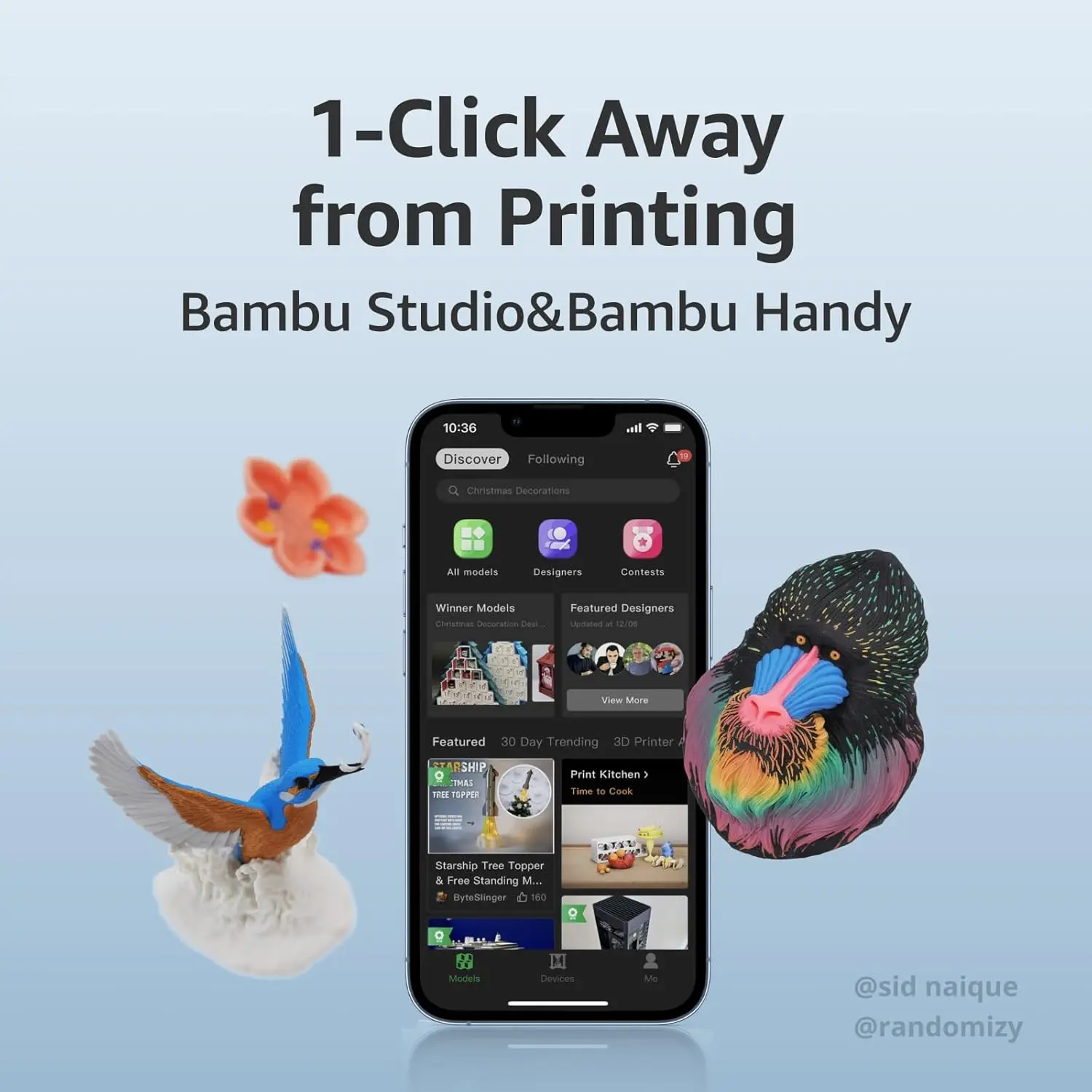 Bambu Studio Handy Bambu A1