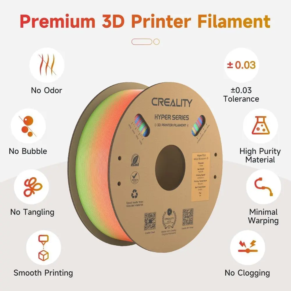 Hyper PLA Rainbow Filament